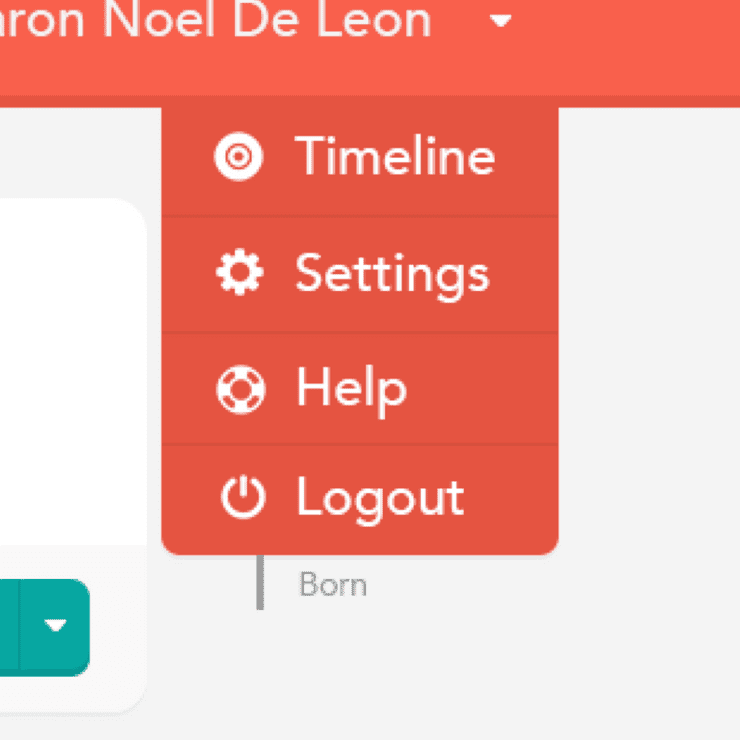 User Dropdown