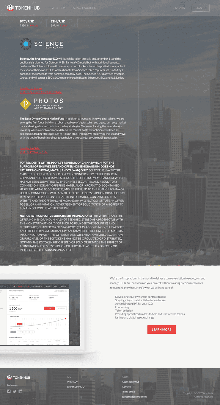 Landing Page