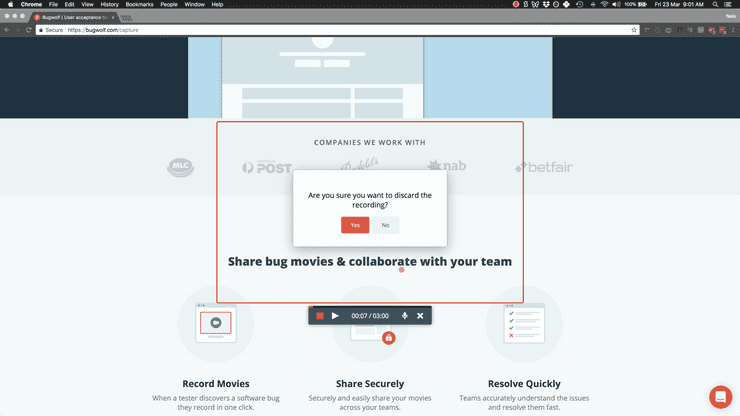 Recording Prompt Recording Prompt