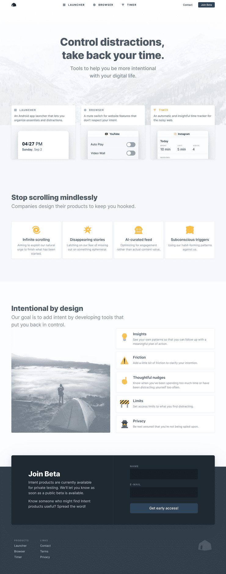 Landing Page